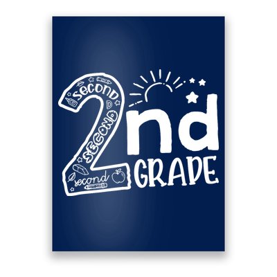 Hello On To 2nd Grade Teachers Boy and Team Secound Grade Poster