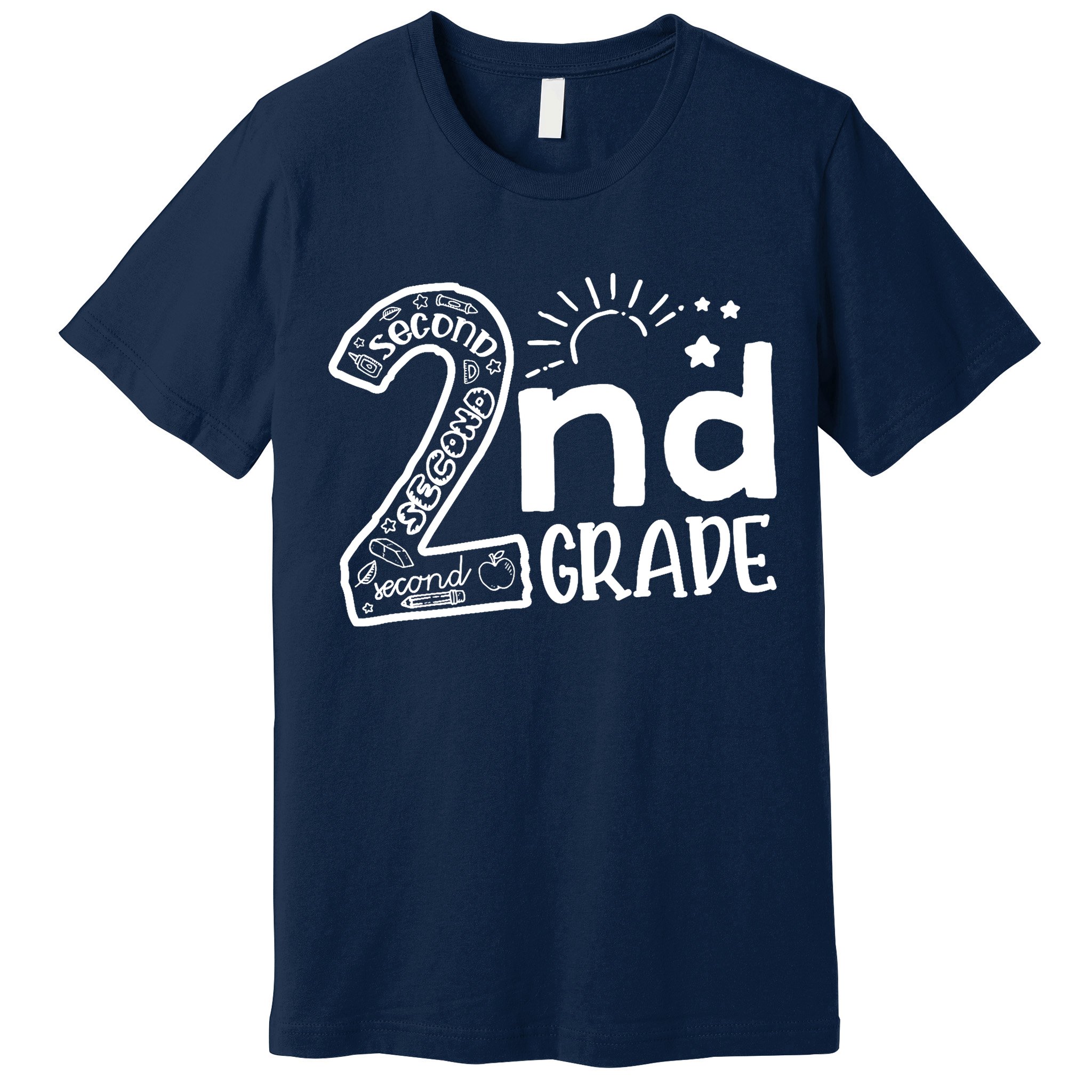 Hello On To 2nd Grade Teachers Boy and Team Secound Grade Premium T-Shirt