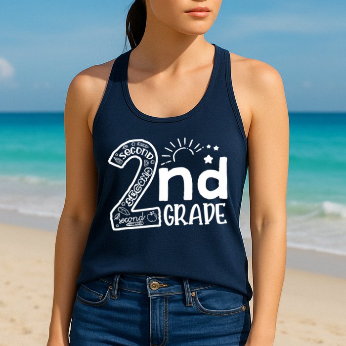 Hello On To 2nd Grade Teachers Boy and Team Secound Grade Womens Tank Top