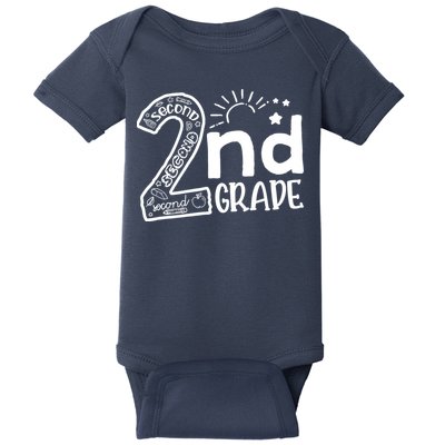 Hello On To 2nd Grade Teachers Boy and Team Secound Grade Baby Bodysuit