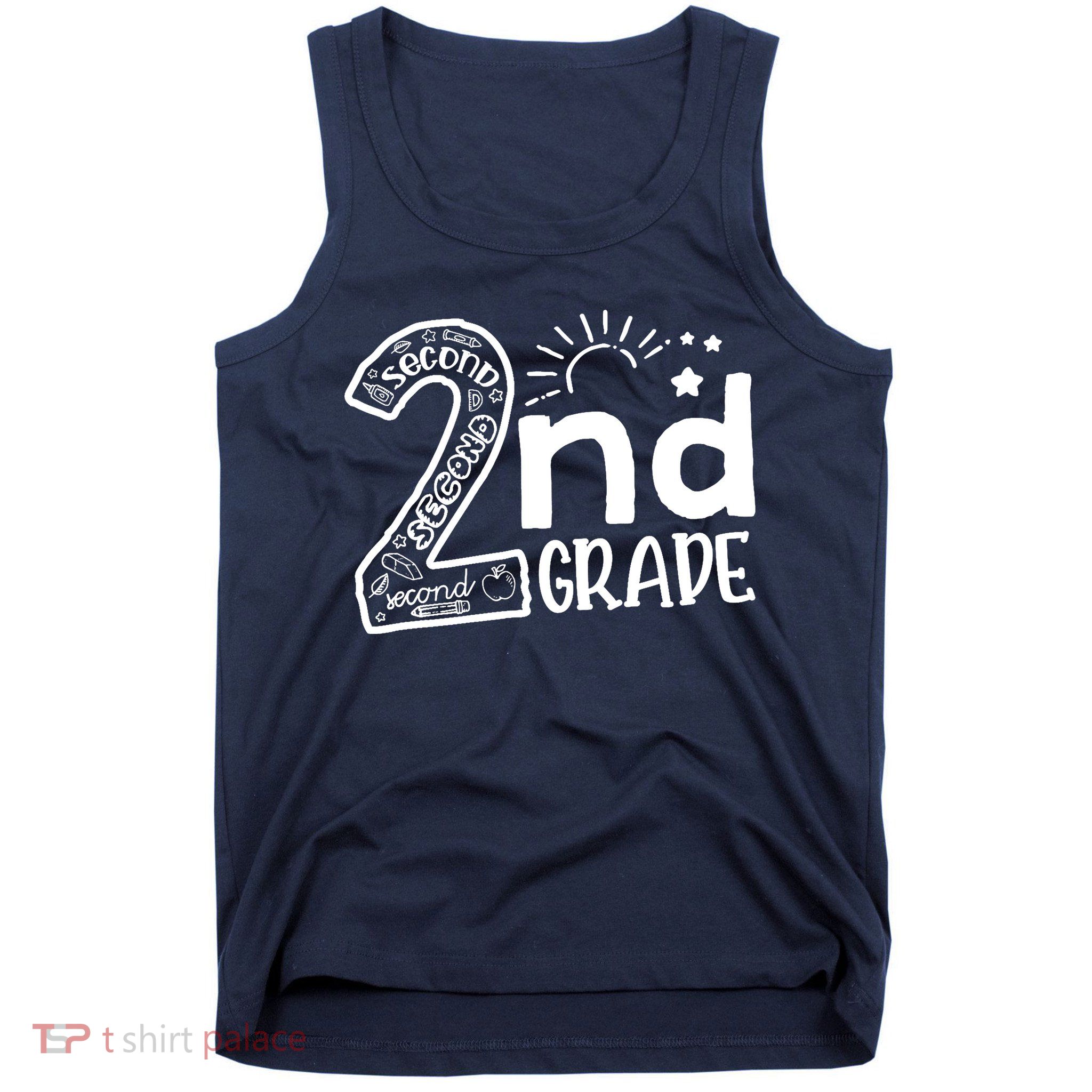 Hello On To 2nd Grade Teachers Boy and Team Secound Grade Tank Top