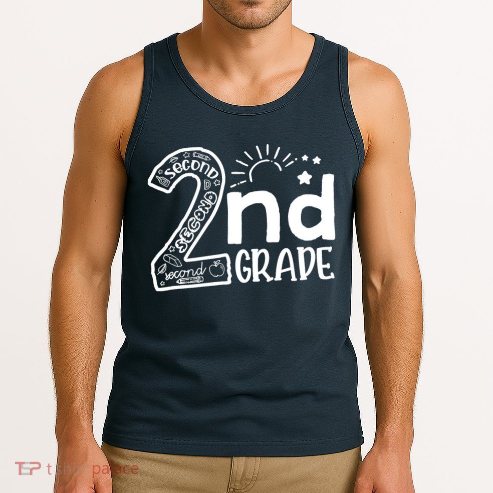 Hello On To 2nd Grade Teachers Boy and Team Secound Grade Tank Top