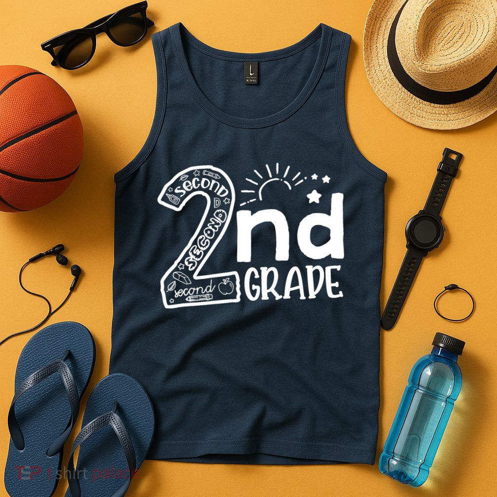 Hello On To 2nd Grade Teachers Boy and Team Secound Grade Tank Top