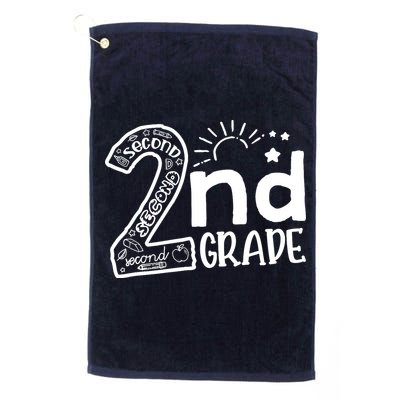 Hello On To 2nd Grade Teachers Boy and Team Secound Grade Golf Towel