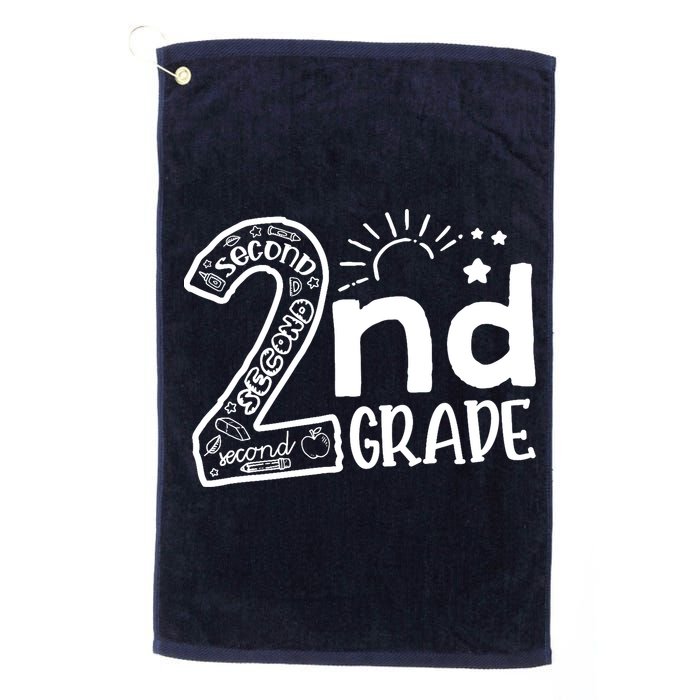 Hello On To 2nd Grade Teachers Boy and Team Secound Grade Golf Towel