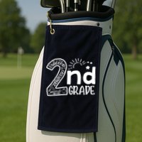 Hello On To 2nd Grade Teachers Boy and Team Secound Grade Golf Towel