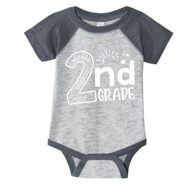 Hello On To 2nd Grade Teachers Boy and Team Secound Grade Infant Baby Jersey Bodysuit