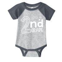 Hello On To 2nd Grade Teachers Boy and Team Secound Grade Infant Baby Jersey Bodysuit