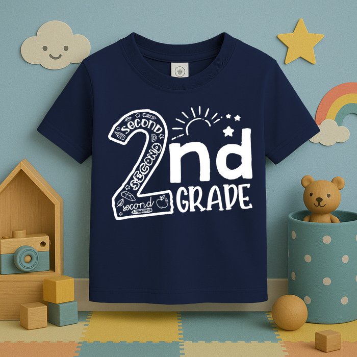 Hello On To 2nd Grade Teachers Boy and Team Secound Grade Toddler T-Shirt