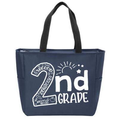 Hello On To 2nd Grade Teachers Boy and Team Secound Grade Zip Tote Bag