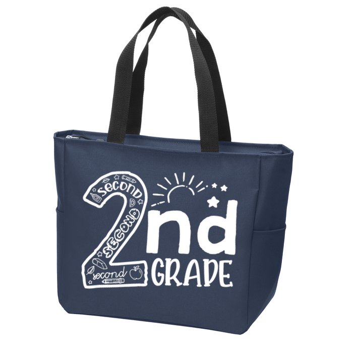Hello On To 2nd Grade Teachers Boy and Team Secound Grade Zip Tote Bag