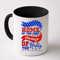 Home Of The Free Because Of The Brave 4th Of July Mug