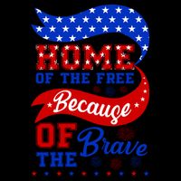 Home Of The Free Because Of The Brave 4th Of July Mug