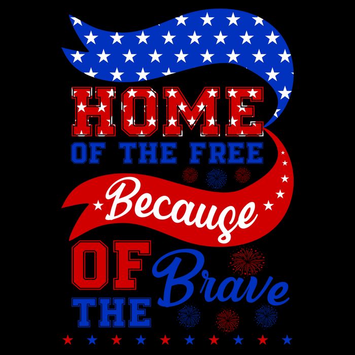 Home Of The Free Because Of The Brave 4th Of July Mug