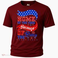 Home Of The Free Because Of The Brave 4th Of July Performance Shirt