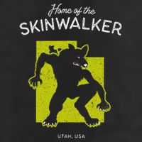Home Of The Skinwalker Utah Usa Cryptid Adult Drive Performance Visor