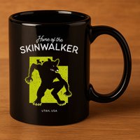 Home Of The Skinwalker Utah Usa Cryptid 11oz C Handle Ceramic Mug