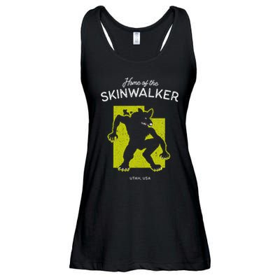 Home Of The Skinwalker Utah Usa Cryptid Ladies Essential Flowy Tank