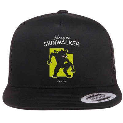 Home Of The Skinwalker Utah Usa Cryptid Flatbill Hat