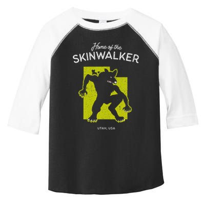 Home Of The Skinwalker Utah Usa Cryptid Toddler Fine Jersey T-Shirt
