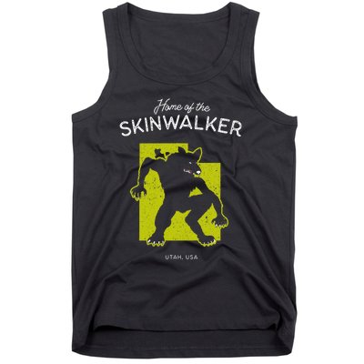 Home Of The Skinwalker Utah Usa Cryptid Tank Top