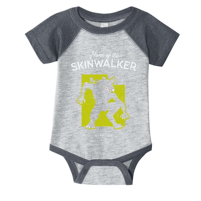 Home Of The Skinwalker Utah Usa Cryptid Infant Baby Jersey Bodysuit