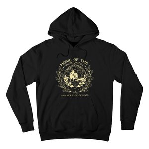 Home Of The Wicked Witch And Her Pack Of Dogs Print Hoodie