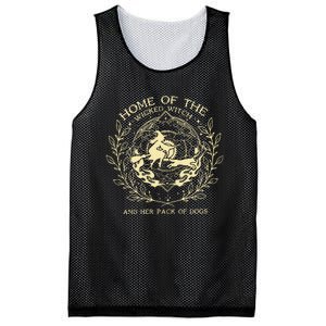 Home Of The Wicked Witch And Her Pack Of Dogs Print Mesh Reversible Basketball Jersey Tank