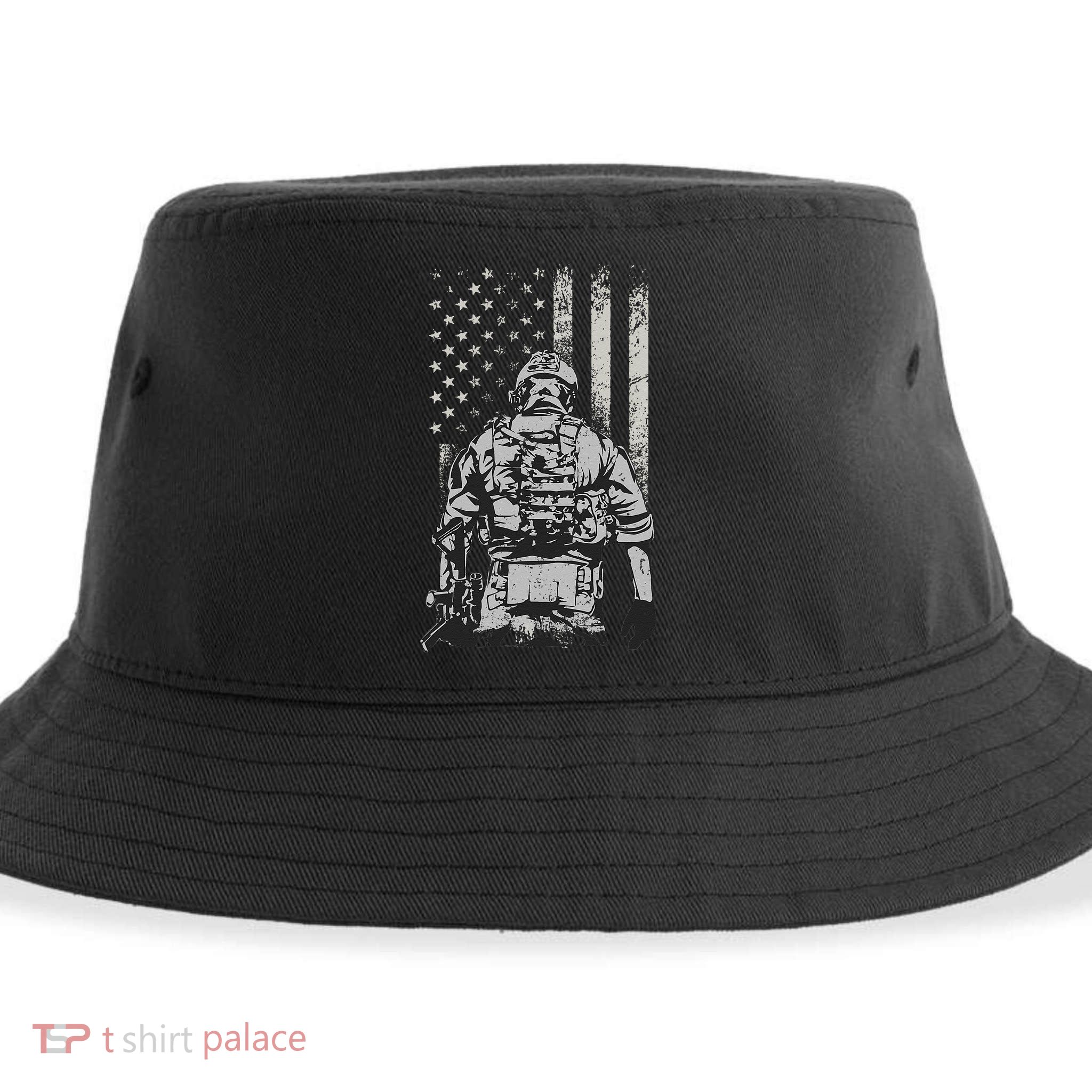 Home Of The Free Because Of The Brave Sustainable Bucket Hat
