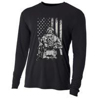 Home Of The Free Because Of The Brave Cooling Performance Long Sleeve Crew