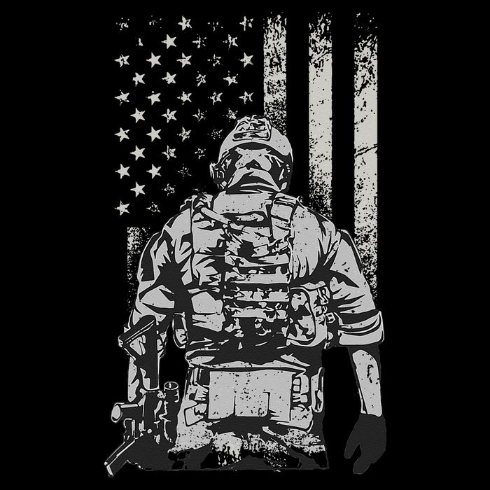 Home Of The Free Because Of The Brave Cooling Performance Long Sleeve Crew