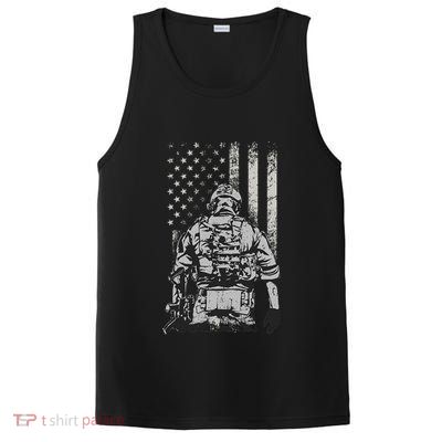 Home Of The Free Because Of The Brave PosiCharge Competitor Tank