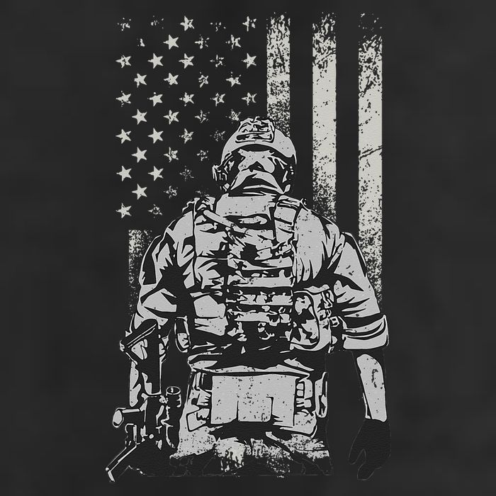 Home Of The Free Because Of The Brave Golf Towel