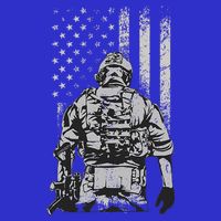 Home Of The Free Because Of The Brave V-Neck T-Shirt