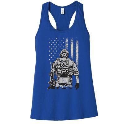 Home Of The Free Because Of The Brave Women's Racerback Tank