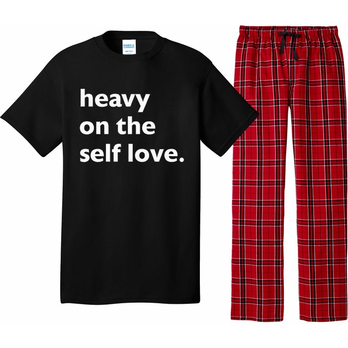 Heavy On The Self Love Self Care Pajama Set