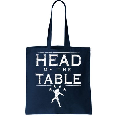 Head Of The Table Tote Bag