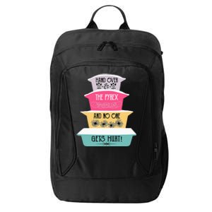 Hand Over The Pyrex And No One Gets Hurt retro  City Backpack