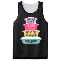 Hand Over The Pyrex And No One Gets Hurt retro  Mesh Reversible Basketball Jersey Tank