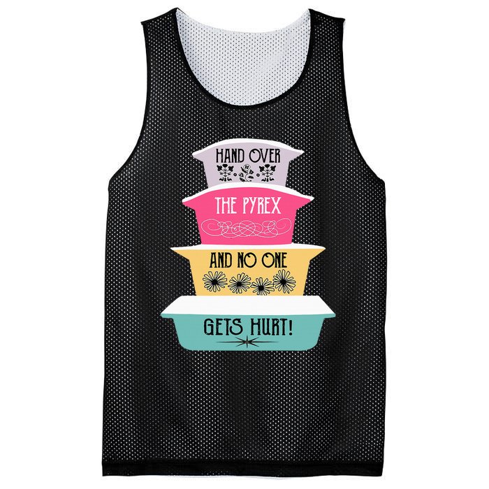 Hand Over The Pyrex And No One Gets Hurt retro  Mesh Reversible Basketball Jersey Tank