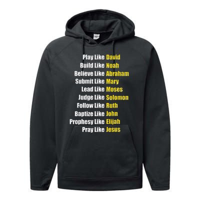 Heroes Of The Bible Faith Popular Biblical Characters Performance Fleece Hoodie