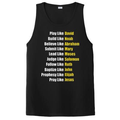 Heroes Of The Bible Faith Popular Biblical Characters PosiCharge Competitor Tank