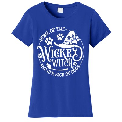 Home Of The Wicked Witch And Her Pack Of Dog Funny Gift Women's T-Shirt