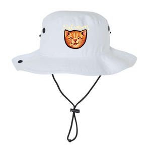 Happy Orange Tabby Cat Mom Gift Legacy Cool Fit Booney Bucket Hat