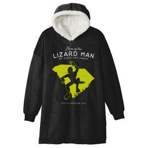 Home Of The Scape Ore Swamp Lizard Man South Carolina Usa Hooded Wearable Blanket