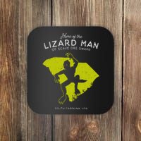 Home Of The Scape Ore Swamp Lizard Man South Carolina Usa Coaster