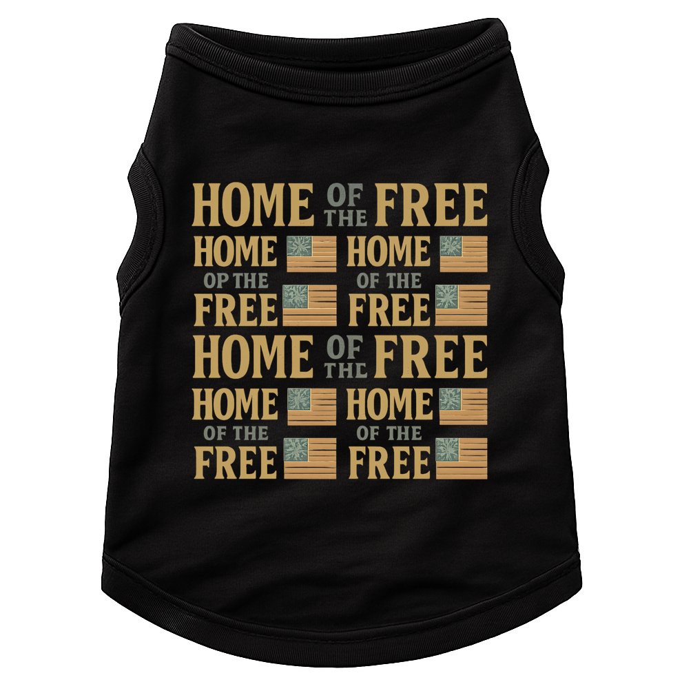 Home of the Free Doggie Tank
