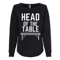 Head Of The Table Womens California Wash Sweatshirt