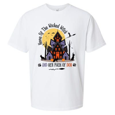 Home Of The Wicked Witch And Her Pack Of Dog Sueded Cloud Jersey T-Shirt