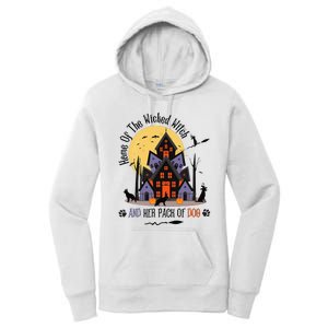 Home Of The Wicked Witch And Her Pack Of Dog Women's Pullover Hoodie